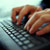 hands typing