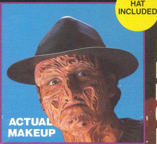 example Freddy Krueger makeup application