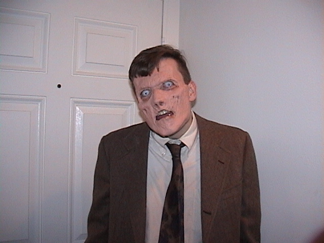 me looking hungry for brains