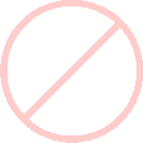 circle with a diagonal line through it