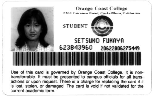 Setsuko's ID