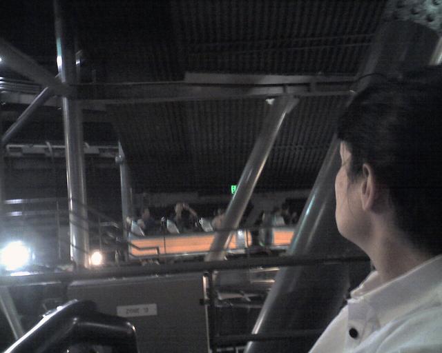 Space Mountain with the lights on #3